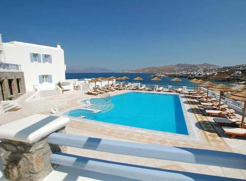 Pool, Grand Beach, Mykonos