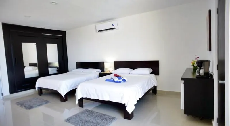 General view, Sunrise 42 Suites Hotel, Playa Del Carmen