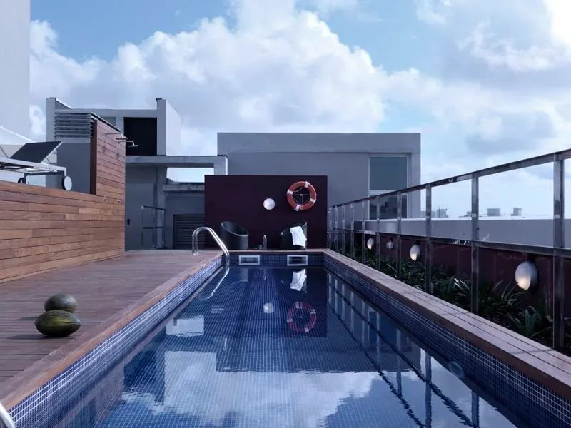 Pool, Melon District Marina Residencia, Barcelona