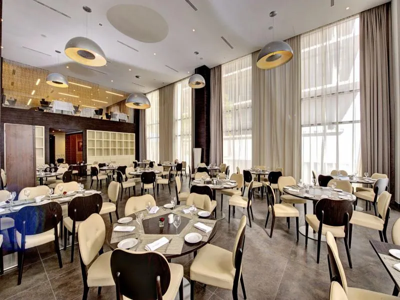 Restaurant, Kenzi Sidi Maarouf Hotel, Casablanca