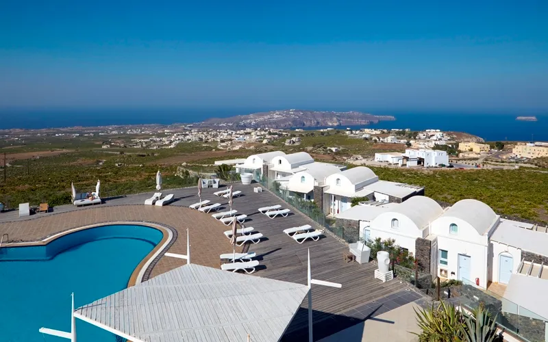 General view, Smy Orizontes and Villas, Santorini