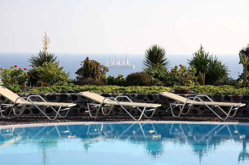 Pool, Kalimera Hotel, Santorini