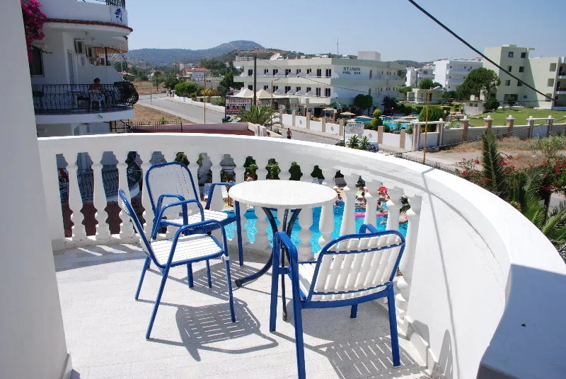Terrace, White Palace Studios, Rhodes