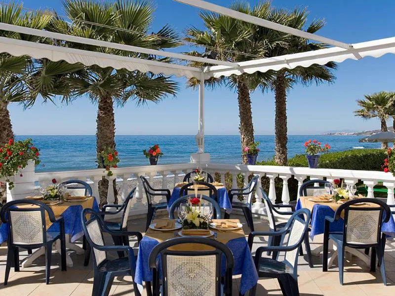 Terrace, Hotel Perla Marina, Costa Del Sol