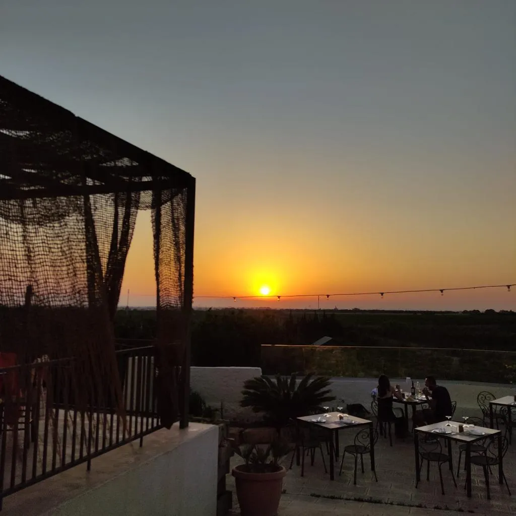 Terrace, Agriturismo Vultaggio, Palermo