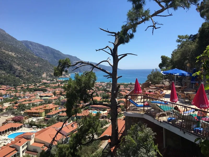Terrace, Belle Vue Hotel, Dalaman