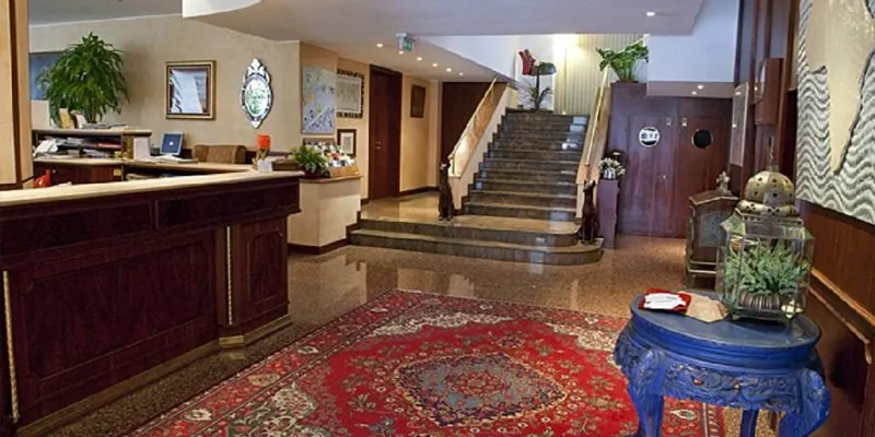 Lobby, Bristol Hotel, Milan