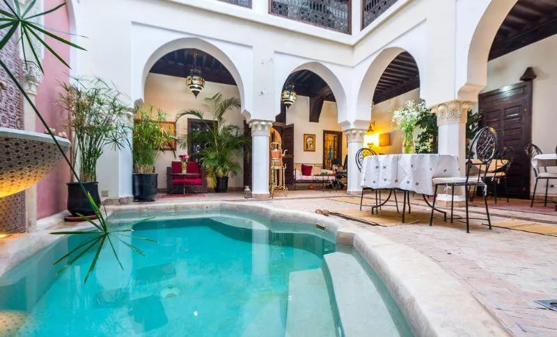 General view, Riad Calista, Marrakech