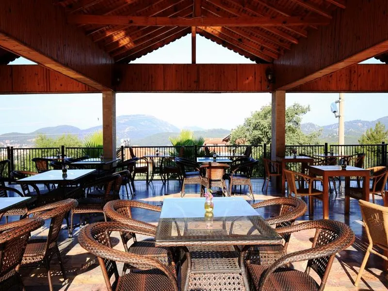 Terrace, Yel Holiday Resort, Dalaman