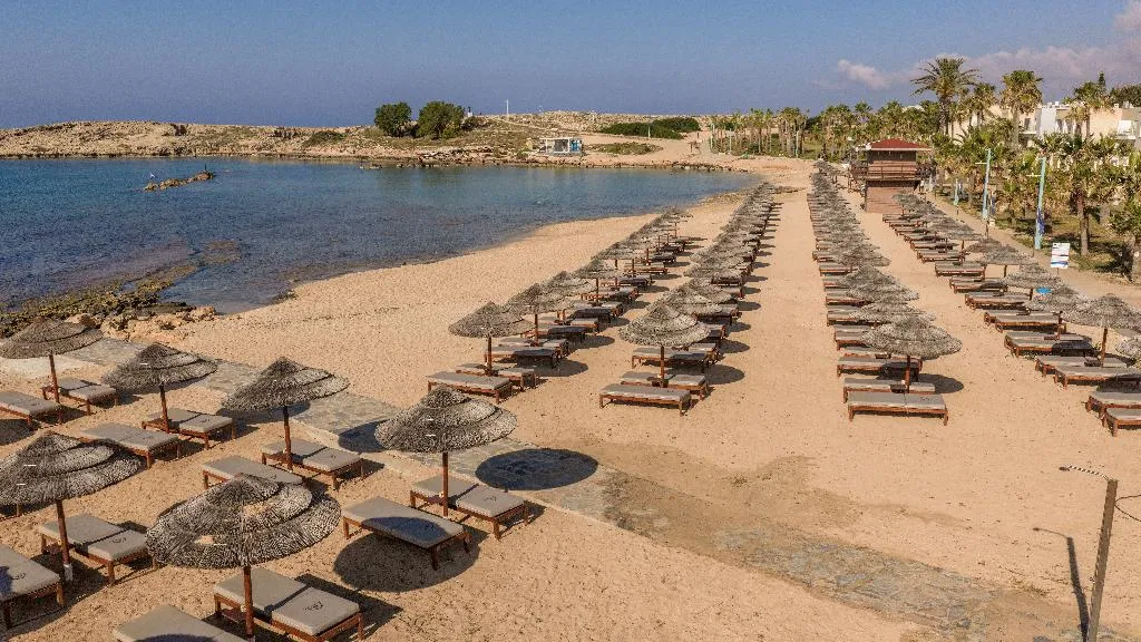 Beach, Electra Beach Holiday Village, Cyprus