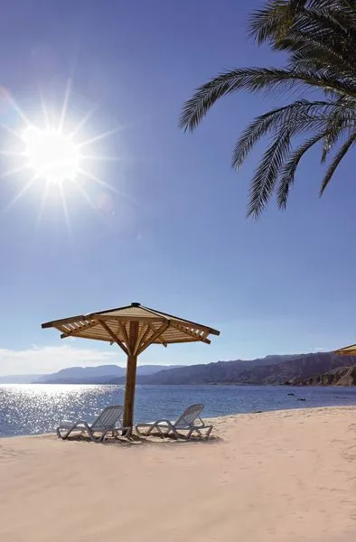 Beach, Movenpick Resort Taba, Red Sea Riviera