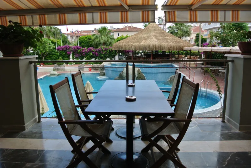 Terrace, Marmaris Begonville Hotel, Dalaman