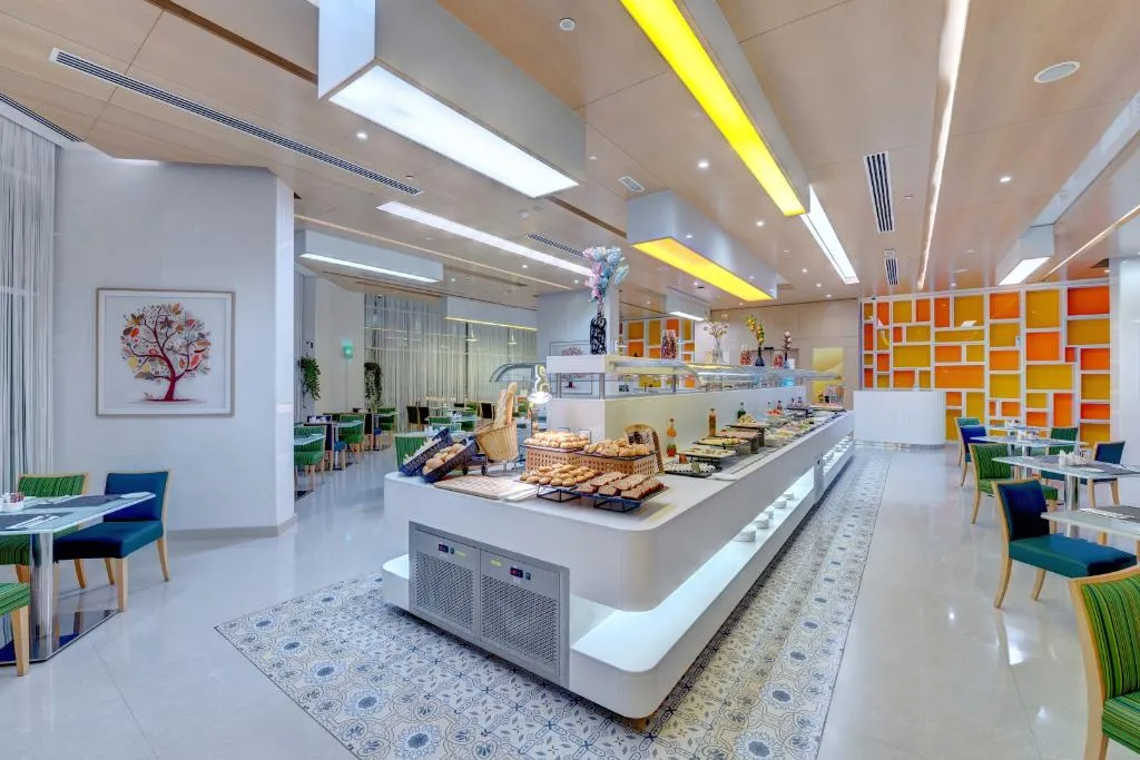 Restaurant, Al Khoory Atrium Hotel  - Al Barsha, Dubai