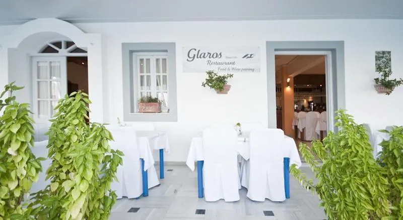 Restaurant, Hotel Glaros, Santorini