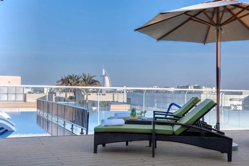 Pool, Al Khoory Atrium Hotel  - Al Barsha, Dubai