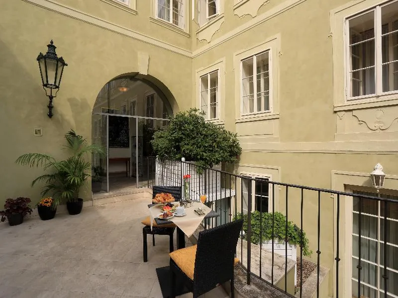 Terrace, Appia Hotel Residence Prague, Prague