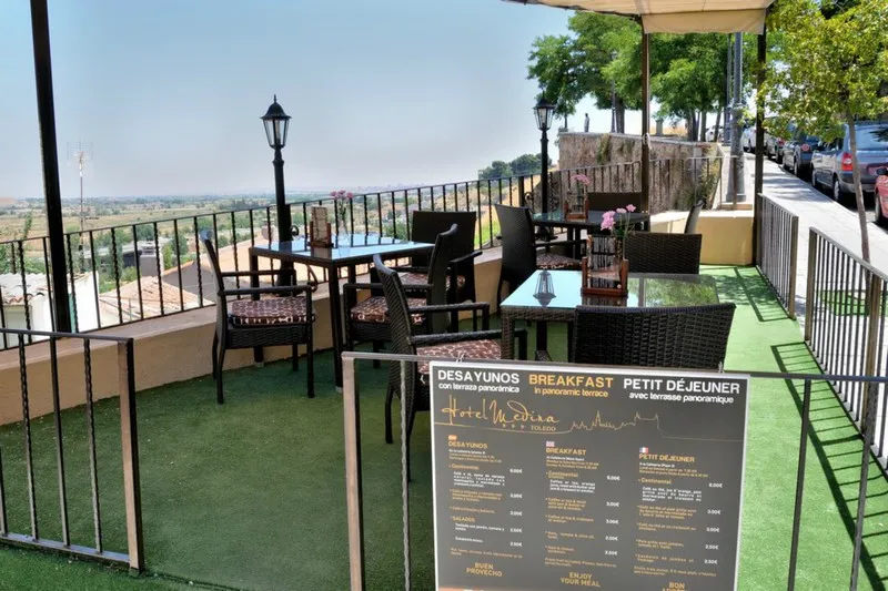 Terrace, Medina de Toledo, Madrid
