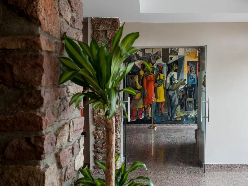 Lobby, Hotel Insula Barataria, Madrid