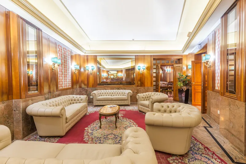 Lobby, Hotel Galles, Rome