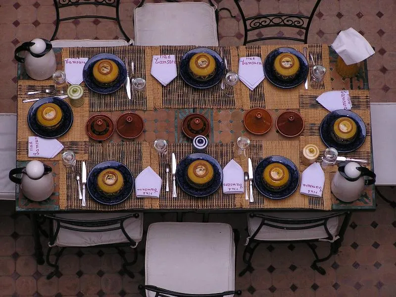 Restaurant, Riad Yamsara, Marrakech