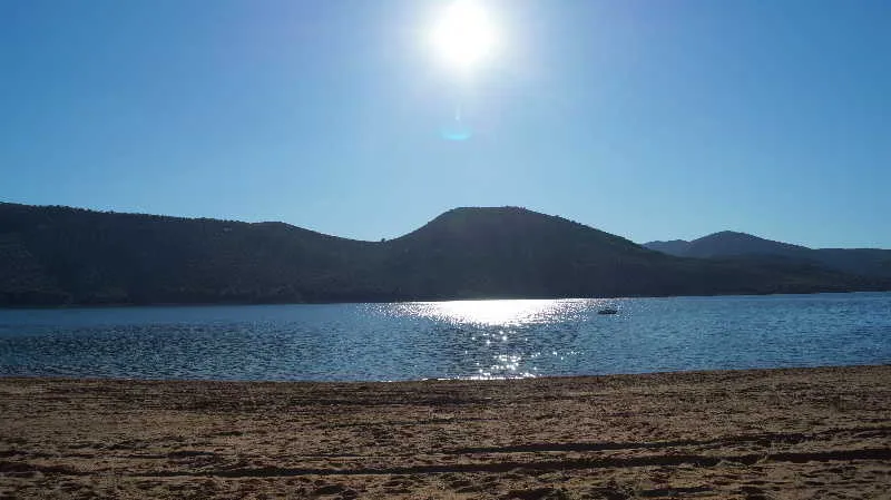 Beach, Caserio de Iznajar, Costa Del Sol