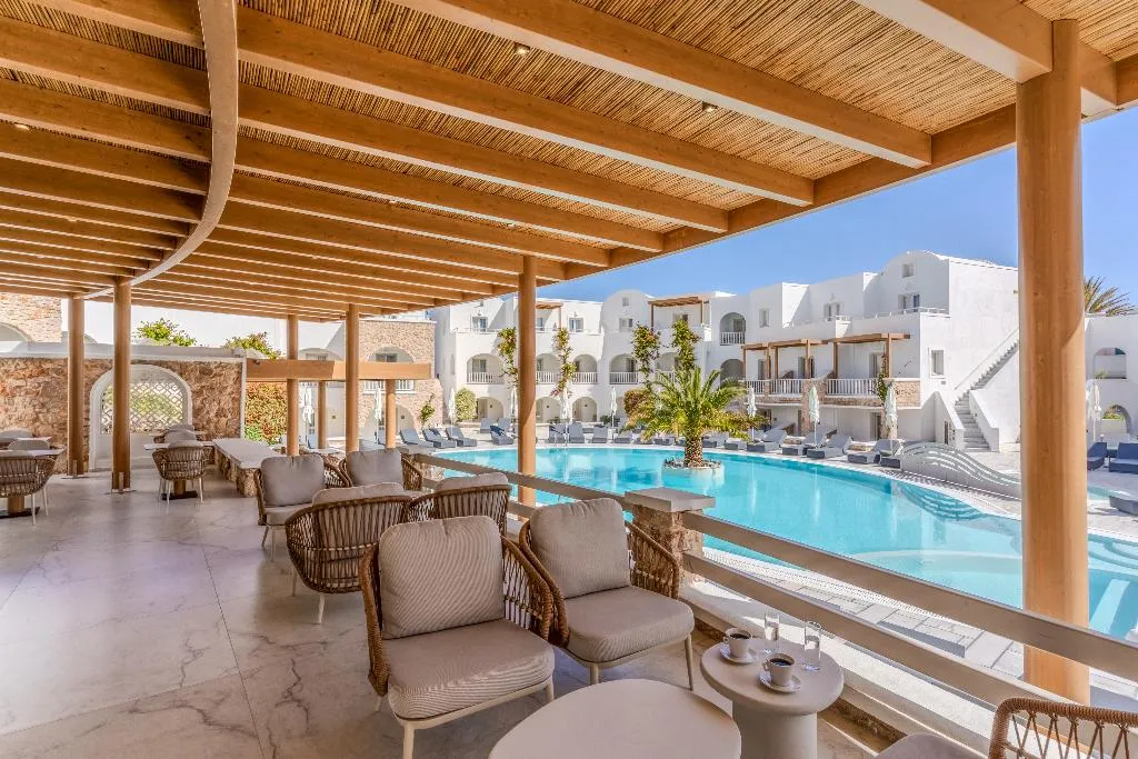 Terrace, Aegean Plaza, Santorini