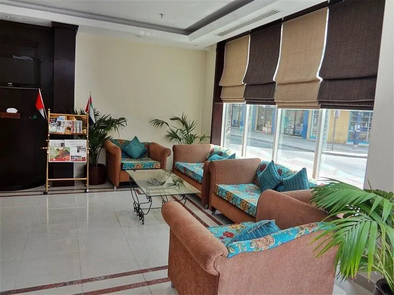 Lobby, Al Jawhara Metro Hotel, Dubai