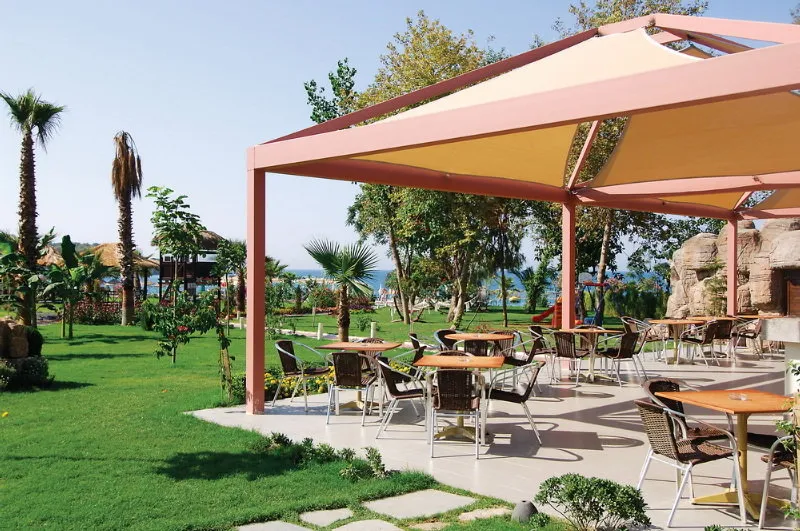 Terrace, Lycus Beach Hotel, Antalya