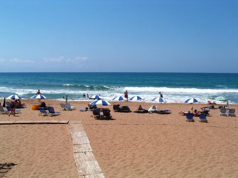 Beach, Pension Nychterida, Corfu