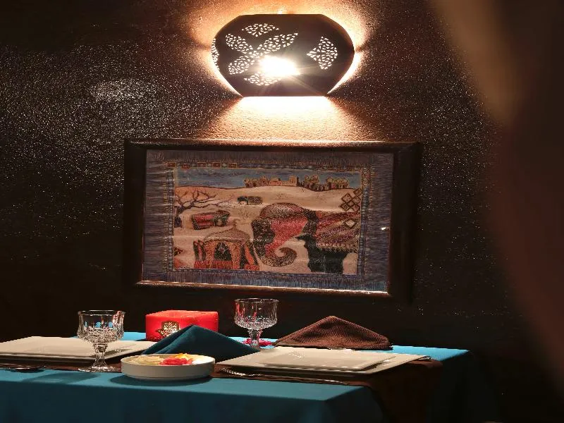 Restaurant, Riad Mille Et Une Nuits, Marrakech