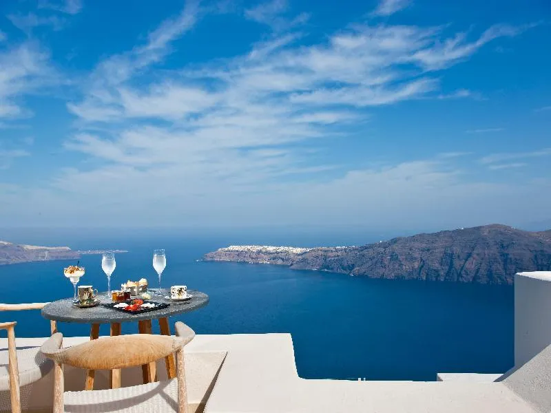 General view, Gold Suites, Santorini