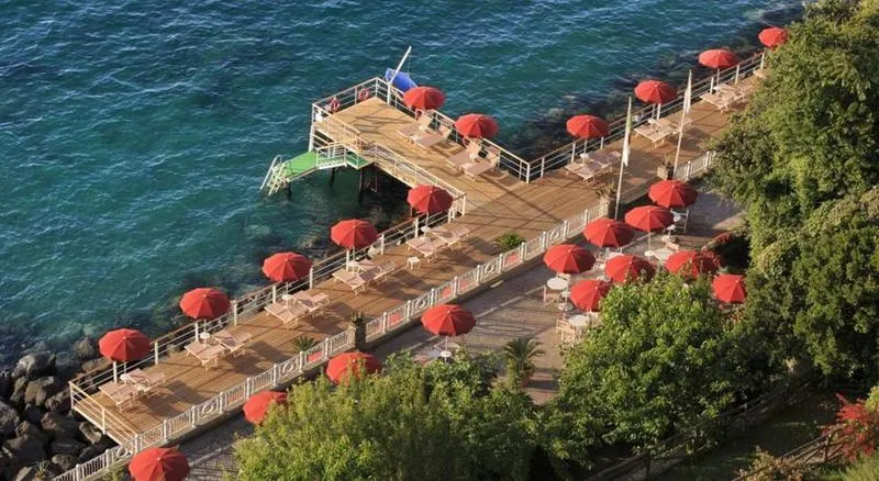 Beach, Grand Hotel Royal, Naples