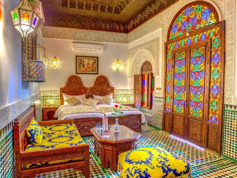 General view, Riad Rcif, Fez