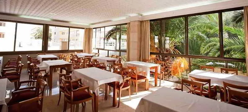 Restaurant, Hotel Playa Blanca, Majorca