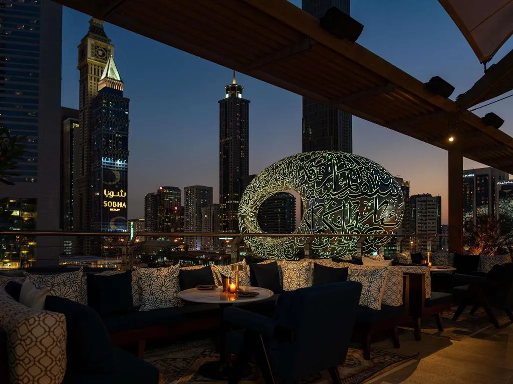 Bar, 25hours Hotel Dubai One Central, Dubai