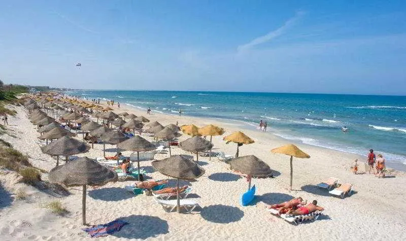 Beach, El Mouradi Cap Mahdia, Tunisia
