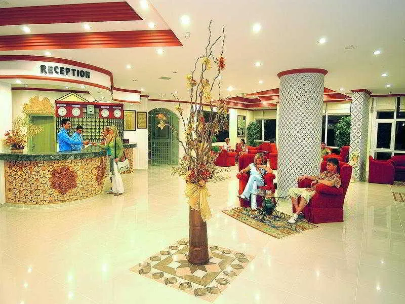Lobby, Asrin Beach Hotel, Antalya