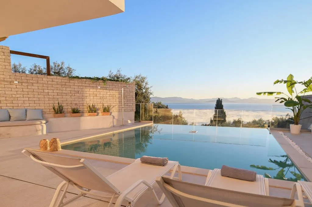 Pool, Achillion Luxury Corfu Villa, Corfu
