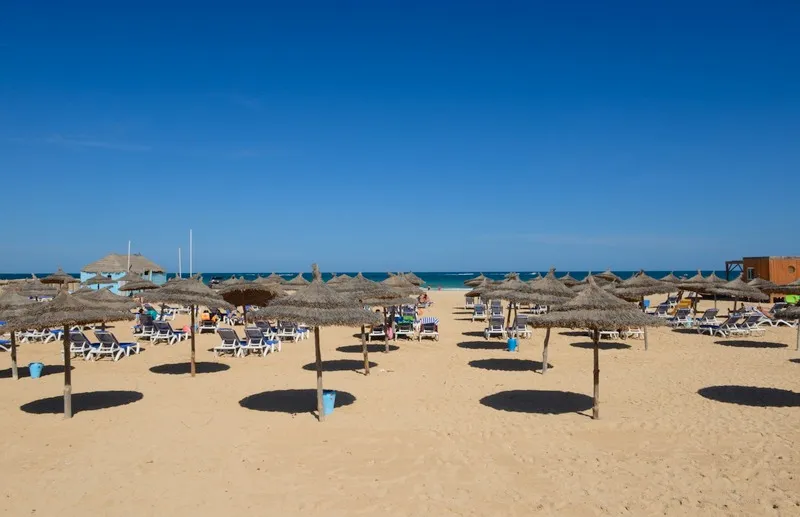 Beach, Sidi Mansour Resort & Spa, Tunisia