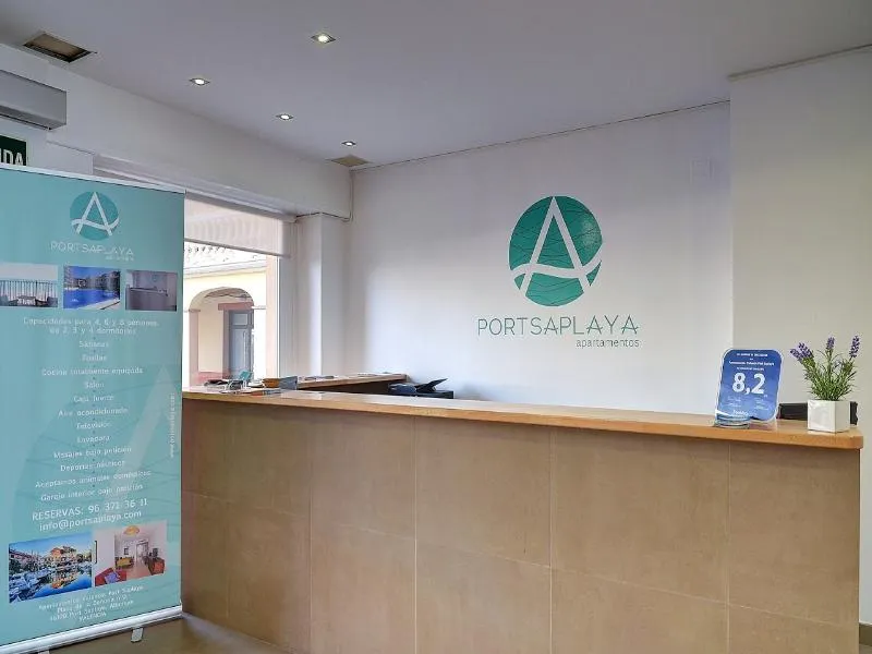 Lobby, Valencia Port Saplaya Apartamentos, Valencia