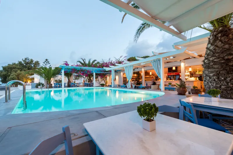 Pool, Sigalas Beach Hotel, Santorini