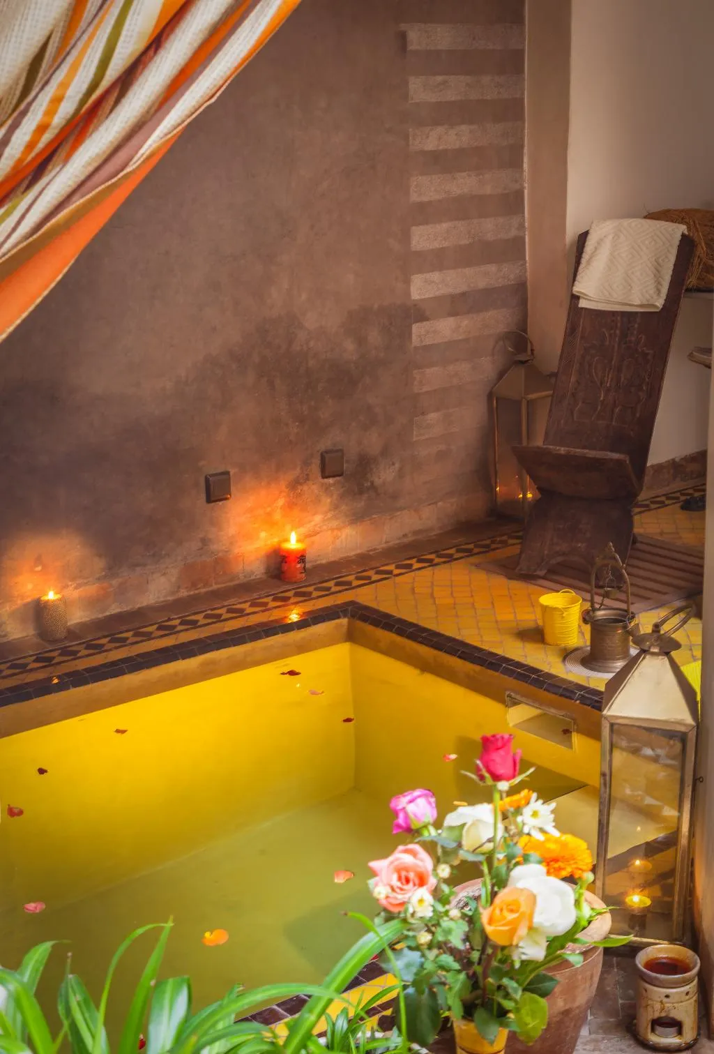 General view, Riad Sable Chaud, Marrakech