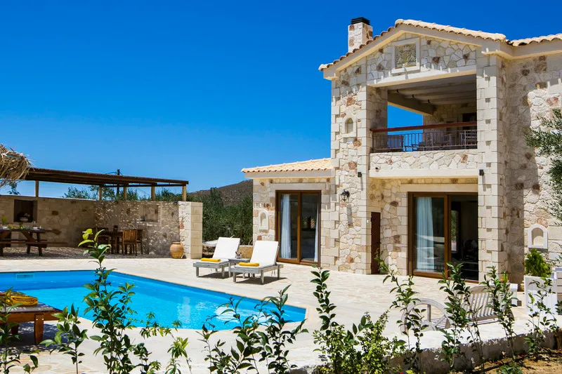 General view, Villa Ydria, Kefallinia