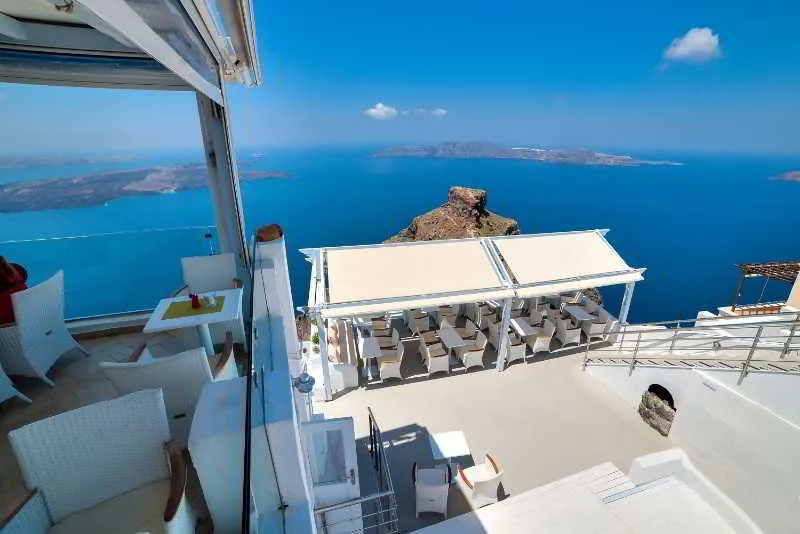 General view, Pearl on the Cliff, Santorini