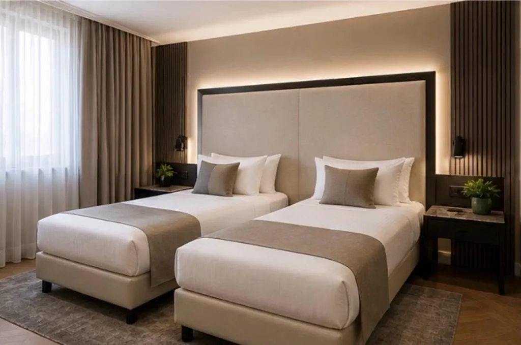 Room, Hotel Comtur, Milan