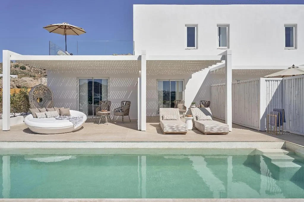 DOUBLE SEA VIEW Room, Once In Mykonos Luxury Resort, Mykonos