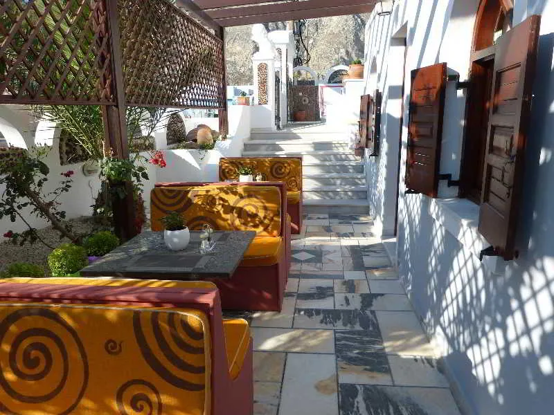 Restaurant, Aparthotel Black Sand, Santorini