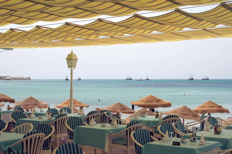 Restaurant, The Sindbad, Tunisia