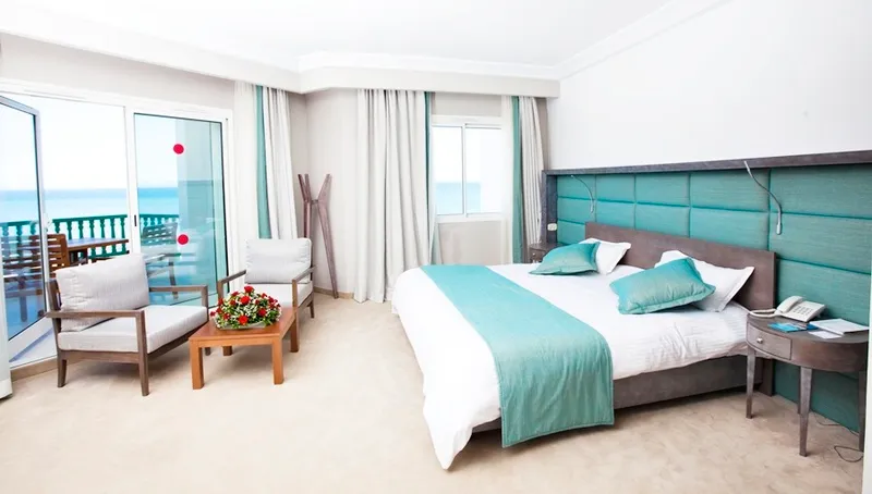 DOUBLE SEA VIEW Room, El Mouradi Hammamet, Tunisia