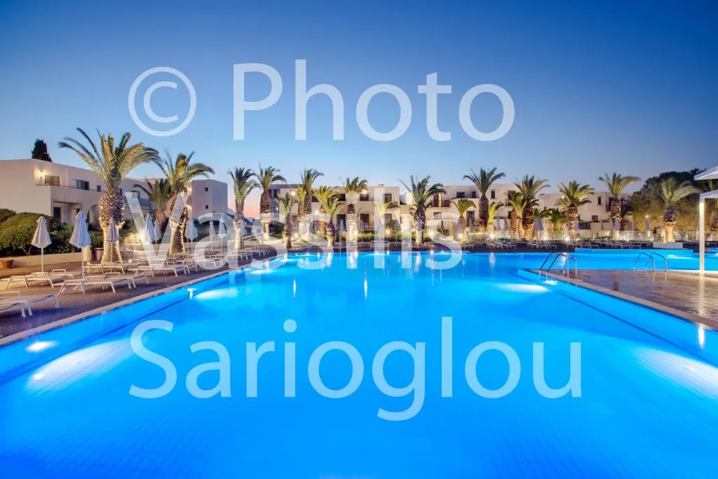 General view, Porto Bello Beach, Kos
